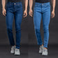 High Quality Men Regular Jeans ( Pack of 2)